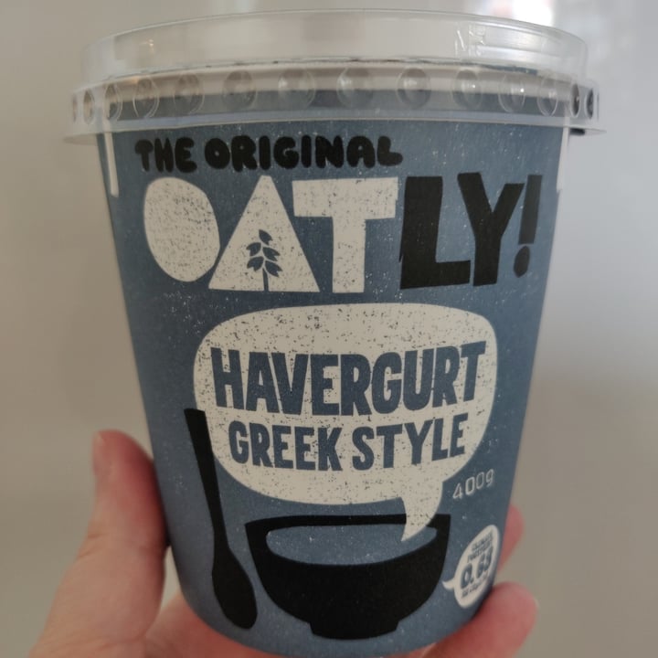 review photo of Oatly Havergurt Greek Style shared by @hellyeahkate on 14 Jun 2021 - review