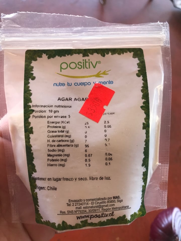 photo of Positiv Agar Agar shared by @labebelyn on  02 May 2020 - review
