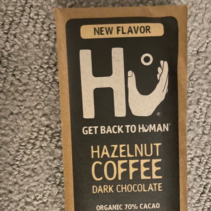 photo of Hu Kitchen Hazelnut Coffee Dark Chocolate shared by @ggj on  22 May 2022 - review