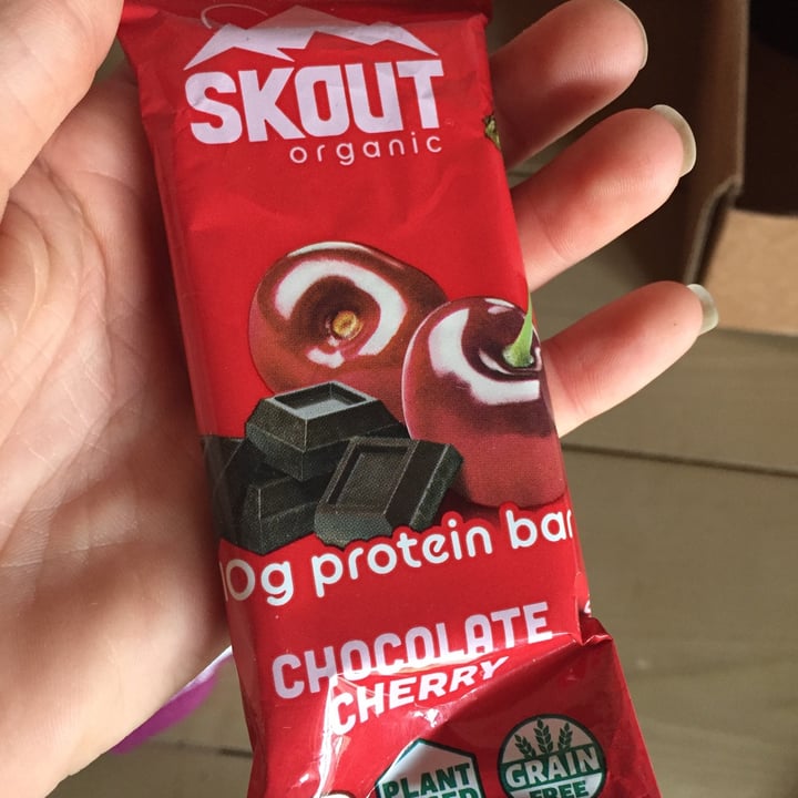 photo of Skout Organic 10g Protein Bar Chocolate Cherry shared by @amymm on  25 Jun 2020 - review