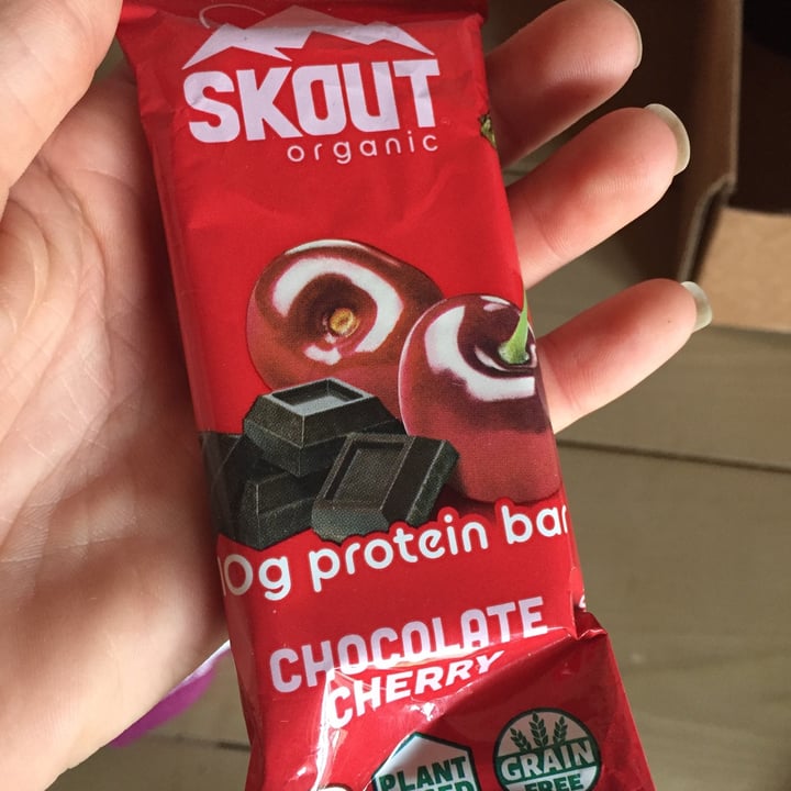 review photo of Skout Organic 10g Protein Bar Chocolate Cherry shared by @amymm on 25 Jun 2020 - review