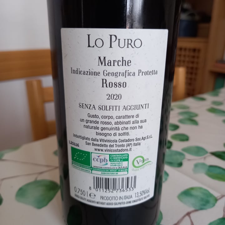 review photo of Costa d'oro Lo Puro rosso shared by @fczono on 31 Oct 2021 - review