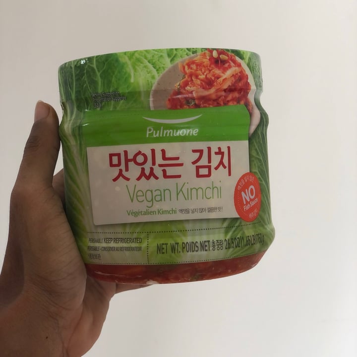 photo of Pulmuone Vegan Kimchi shared by @kaattt on  18 Jan 2021 - review