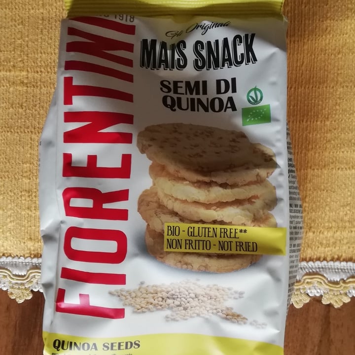 photo of Fiorentini Mais snack Semi Di Quinoa shared by @valentjnaas on  21 Oct 2022 - review