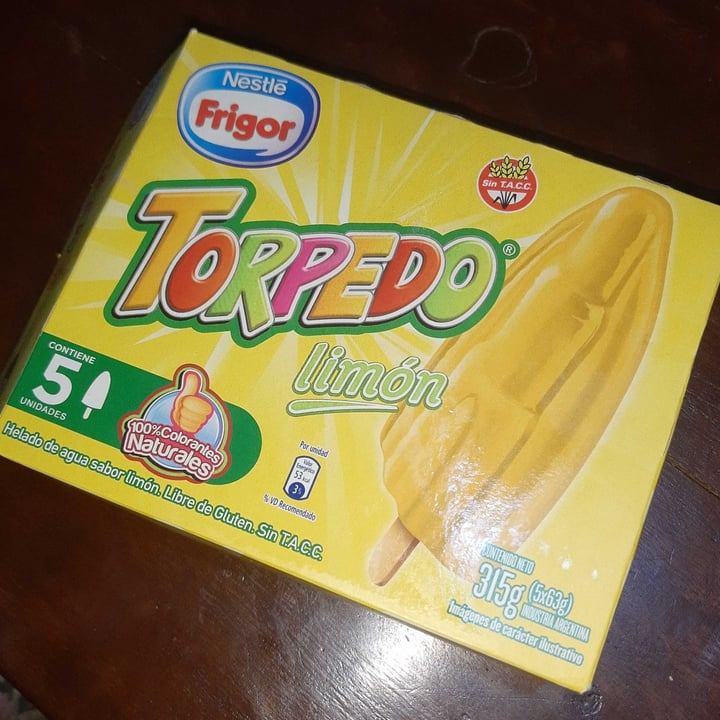 photo of Torpedo Helado Torpedo Limón shared by @micol on  20 Feb 2022 - review