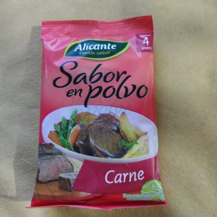 photo of Alicante Sabor en Polvo Carne shared by @kaaar on  17 Oct 2020 - review