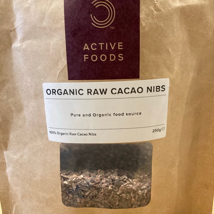 photo of Active foods Organic Raw Caco Nibs shared by @vvee on  21 Apr 2021 - review