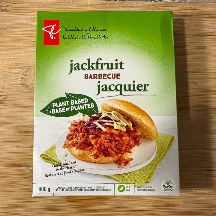 review photo of President's Choice BBQ Jackfruit shared by @vbolieuv on 30 Oct 2022 - review