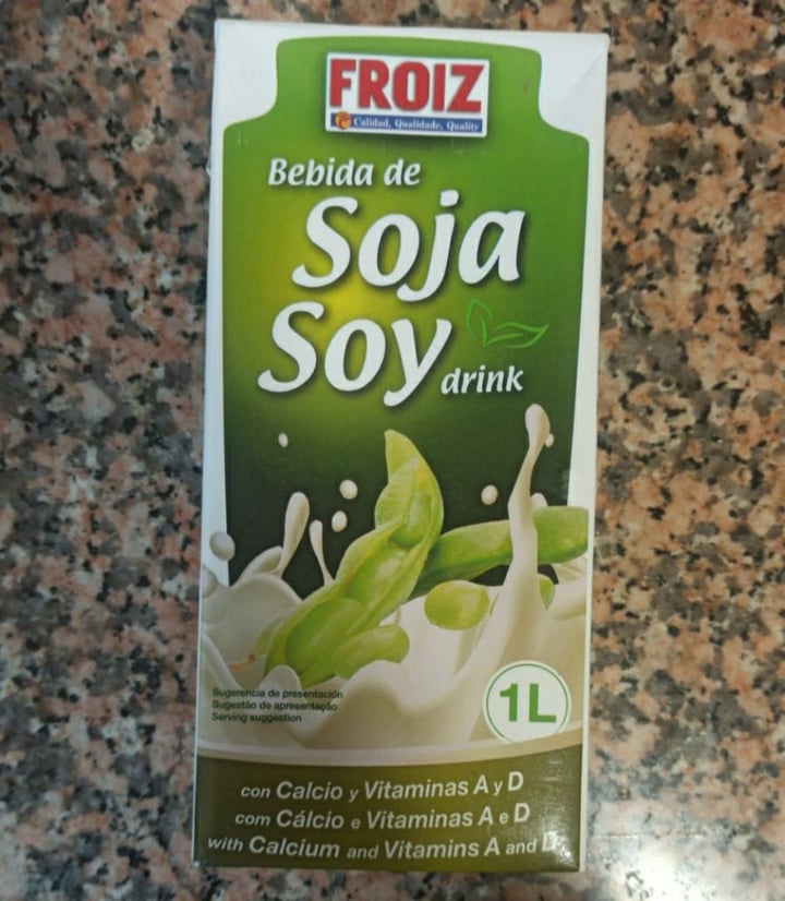 photo of Froiz Bebida de soja shared by @caracol on  16 Apr 2020 - review