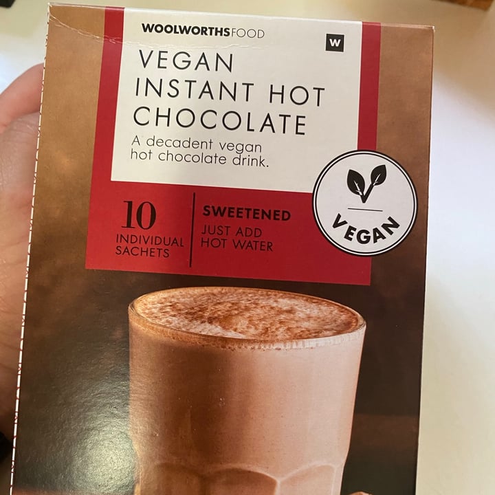 photo of Woolworths Food Vegan instant Hot Chocolate shared by @bianca1701 on  14 Jan 2021 - review