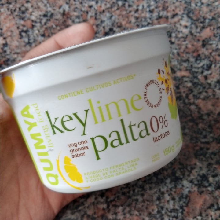 photo of Quimya Yogur con Granola Keylime Palta shared by @emmilanesa on  20 Jan 2022 - review