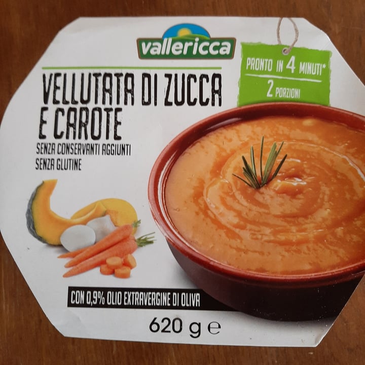 review photo of Vallericca Vellutata di zucca e carote shared by @lauraloulou on 04 May 2022 - review