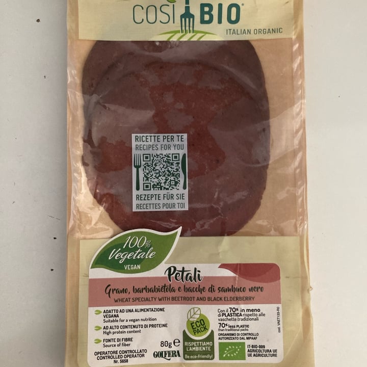 photo of Così Bio Petali - grano, barbabietola e bacche di sambuco nero shared by @calaudia on  18 Jun 2022 - review