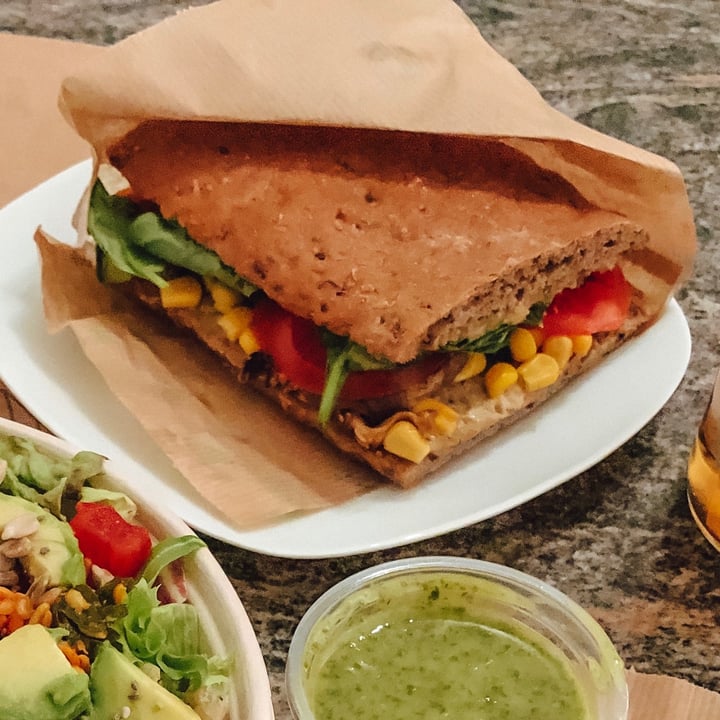 review photo of dean&david Grilled vegan Sandwich shared by @peanutbutterjelly on 03 Jun 2020 - review