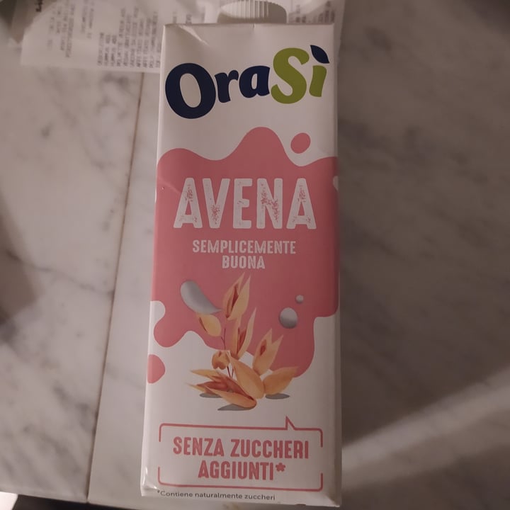 photo of OraSí Latte di avena senza zuccheri shared by @chiaramorini on  08 Nov 2022 - review