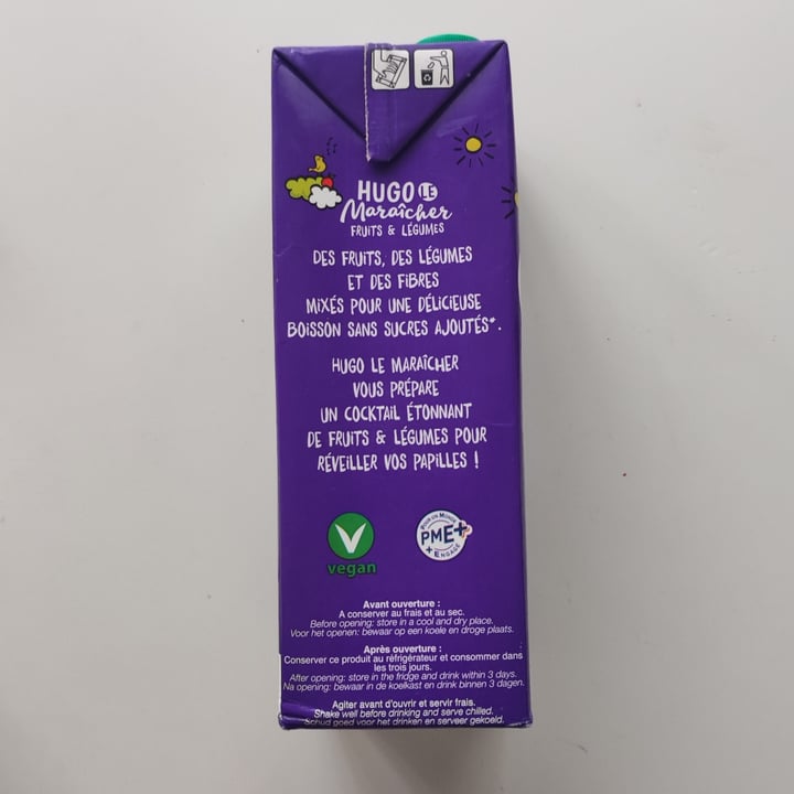 review photo of Hugo le maraîcher Jus de pomme, betterave, fruits de la passion et eau de coco shared by @zulan on 14 May 2022 - review