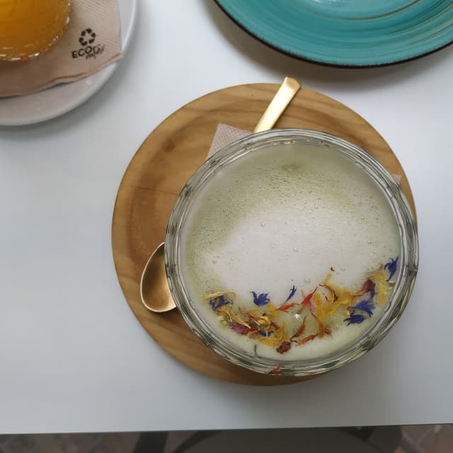 Foto do prato “Matcha latte”