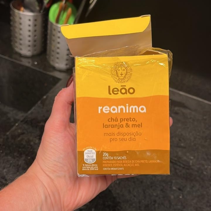 photo of Chá Leão Reanima shared by @lilianferri on  08 May 2022 - review