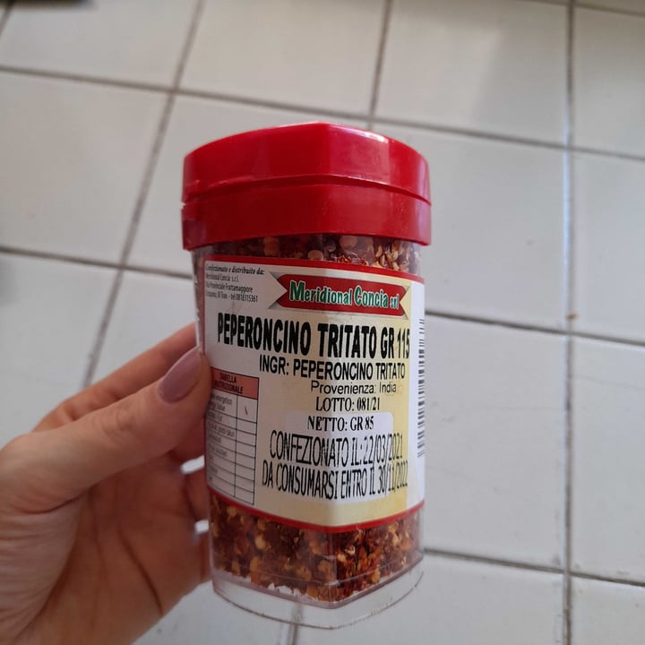 photo of Meridional concia s.r.l. Peperoncino tritato shared by @fortuna on  12 Aug 2021 - review
