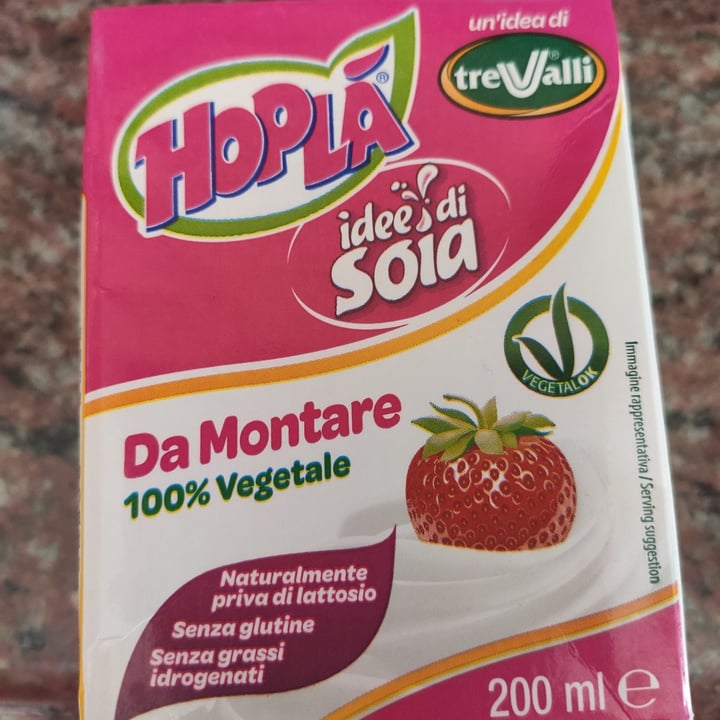 review photo of Hoplà Panna Da Montare 100% Vegetale shared by @tamyveg on 03 Oct 2021 - review