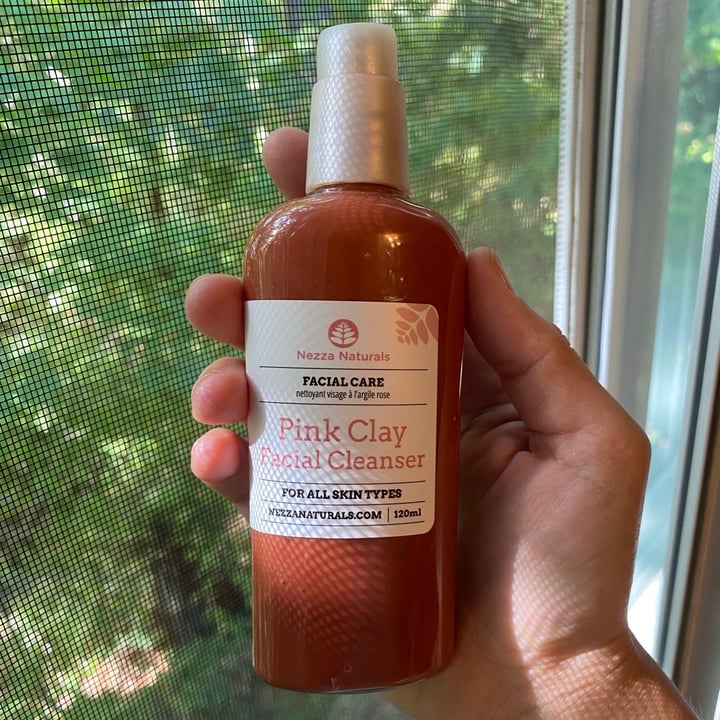 review photo of Nezza Naturals Pink Clay Facial Cleanser shared by @jaqsschuler on 11 Aug 2021 - review