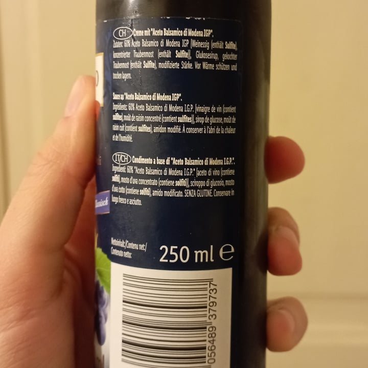 review photo of Lidl Italiamo Crema con Aceto Balsamico Di Modena IGP shared by @camillacespi on 01 Apr 2022 - review