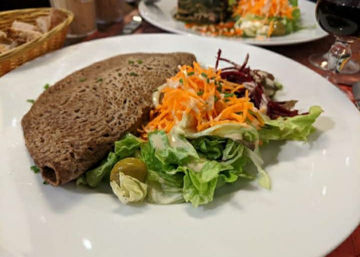 review photo of Le Potager du Marais Buckwheat Pancake shared by @mmaustin on 31 Mar 2020 - review
