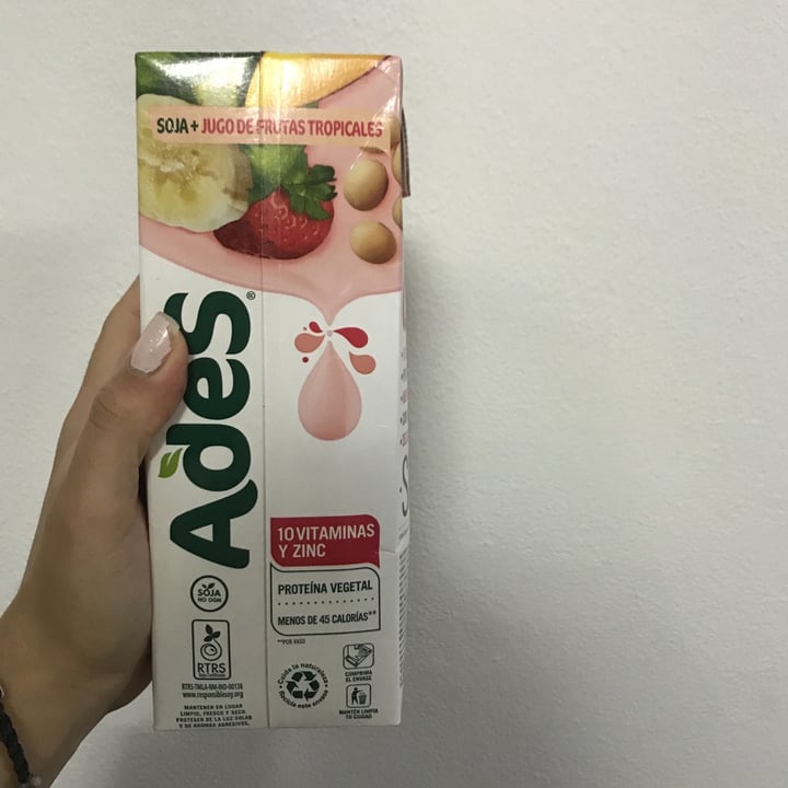 photo of Ades Leche de Soja sabor Frutas Tropicales shared by @abijalil on  22 Jul 2021 - review