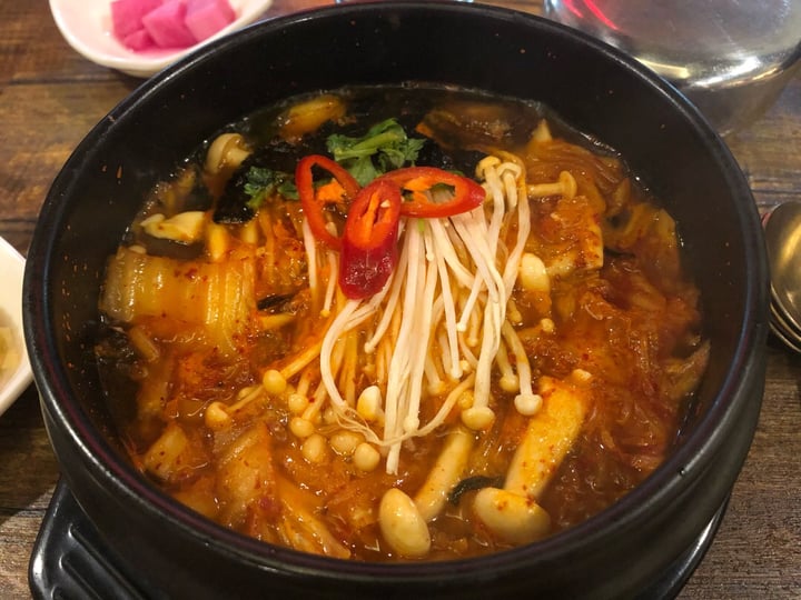 photo of Daehwa Vegetarian Kimchi Jjigae shared by @noll-fyra on  11 Jan 2019 - review