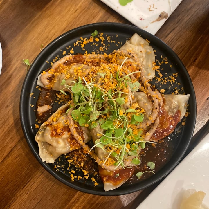 photo of Beyond Sushi (W 37th Street) Shiitake Truffle Dumplings shared by @larissamaluf on  31 Oct 2022 - review