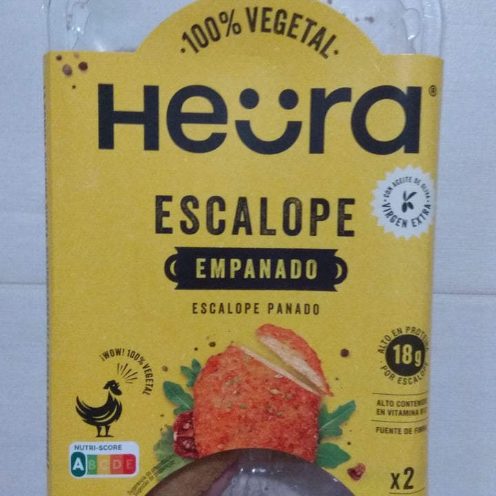 photo of Heura Escalope empanado shared by @sululita on  21 Oct 2022 - review