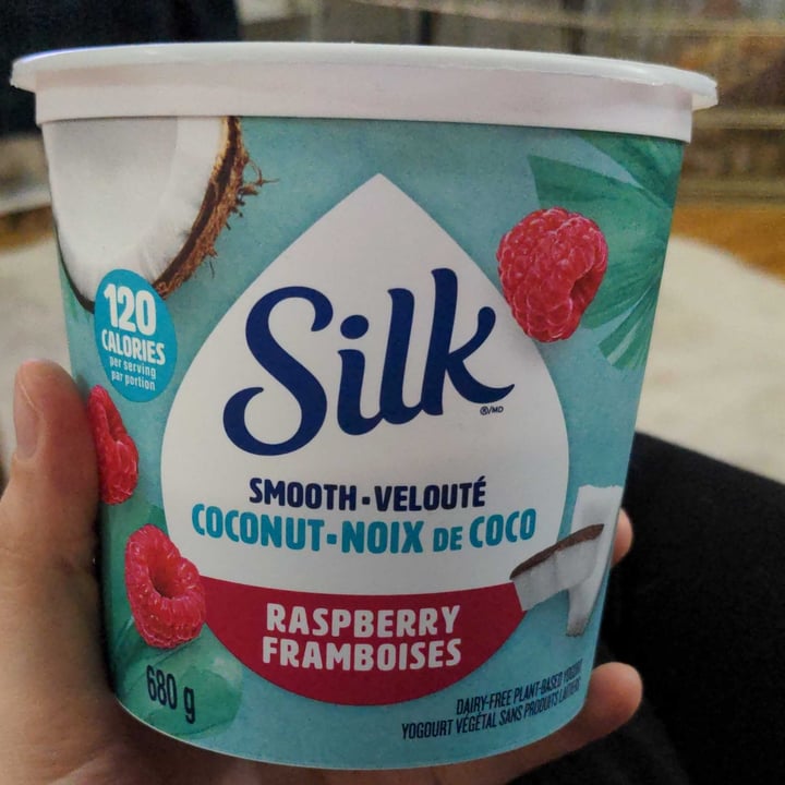 photo of Silk Coconut Dairy Free Plant-Based Yogurt - Raspberry shared by @burgundylemon on  02 Dec 2021 - review