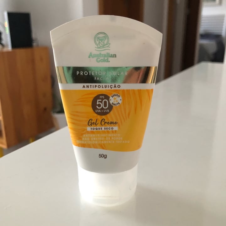 photo of Australian Gold Protetor Solar FPS 50 Gel Creme shared by @priscillabessi on  06 Jun 2022 - review