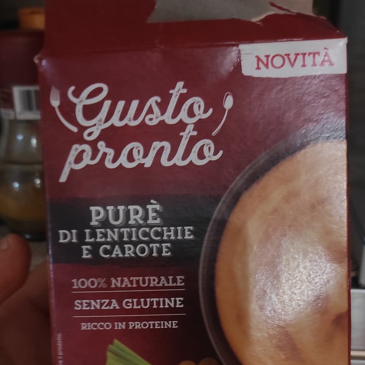 photo of Gusto pronto Purè di lenticchie e carote shared by @vmattia1994 on  16 Jun 2022 - review
