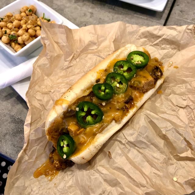 Foto do prato “Cheesesteak”