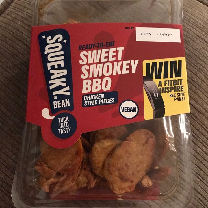 photo of Squeaky Bean Sweet smoky BBQ Chicken Pieces shared by @coolveganbits on  23 Jan 2021 - review