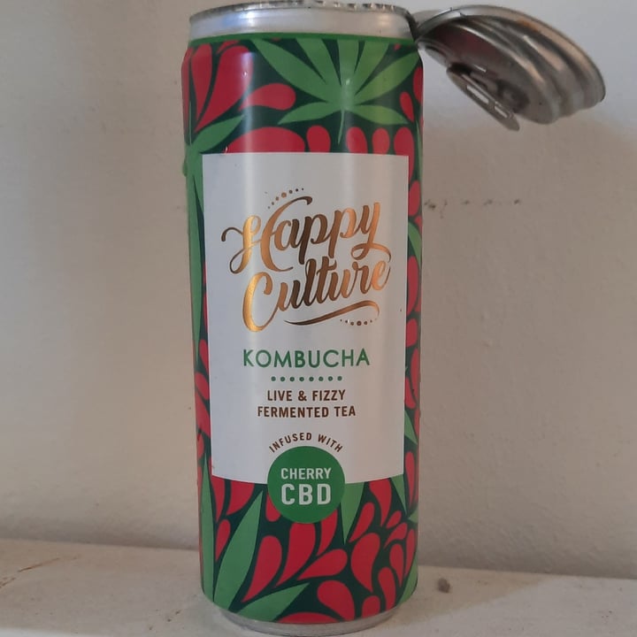 photo of Happy Culture Kombucha Happy Culture - Cherry CBD shared by @africandebs on  24 Jan 2021 - review