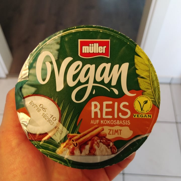 photo of Müller Vegan Reis Zimt shared by @saechsine on  28 Sep 2022 - review