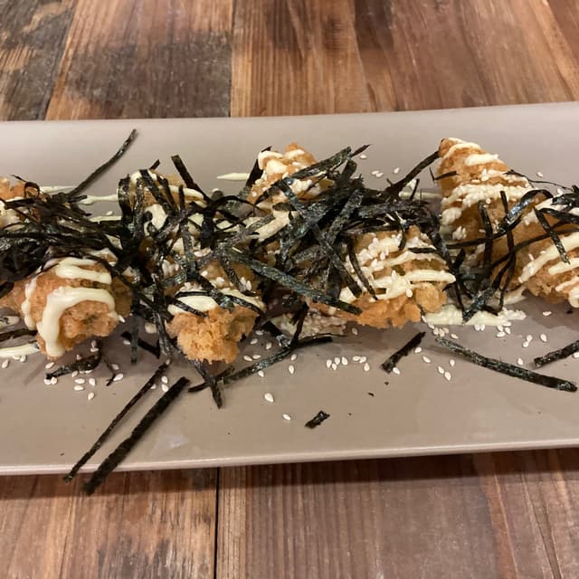 Photo of the dish “Avocado Fritters with Tartar Sauce”