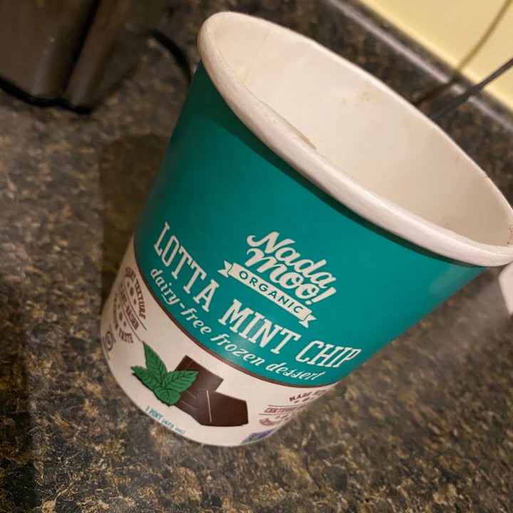 photo of NadaMoo! Organic Mint Chip shared by @michaelharren on  03 Jun 2020 - review