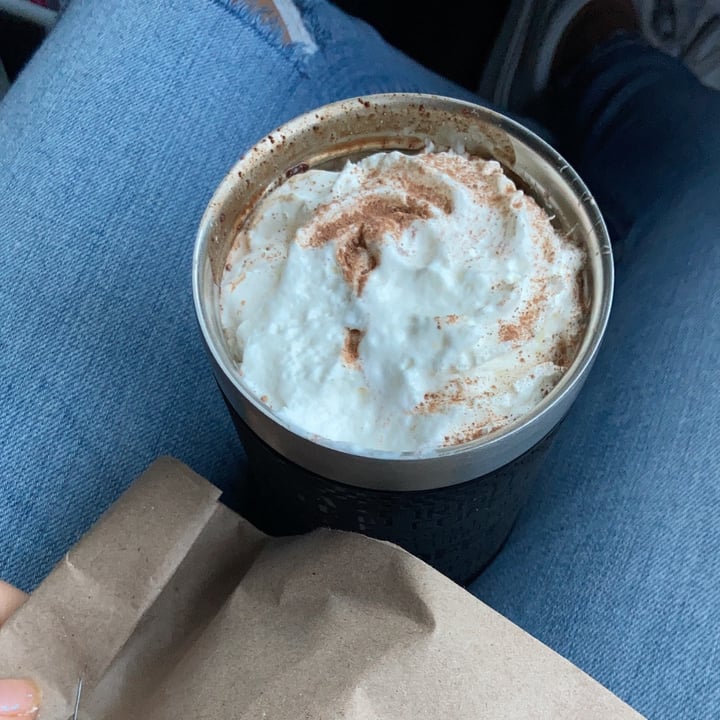 review photo of Café Vegetal Chocolate caliente dulce shared by @andygarcia on 15 Jan 2021 - review