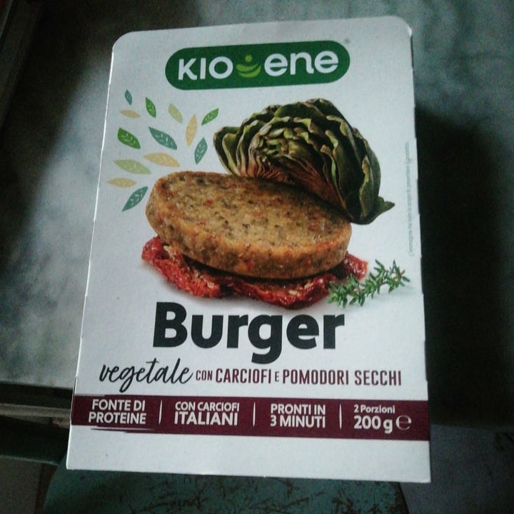 photo of Kioene Burger ai carciofi e pomodori secchi shared by @eledic on  02 May 2022 - review