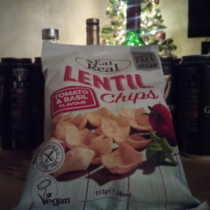photo of Eat Real Lentil Chips Tomato & Basil Flavour shared by @solajem on  31 Dec 2020 - review
