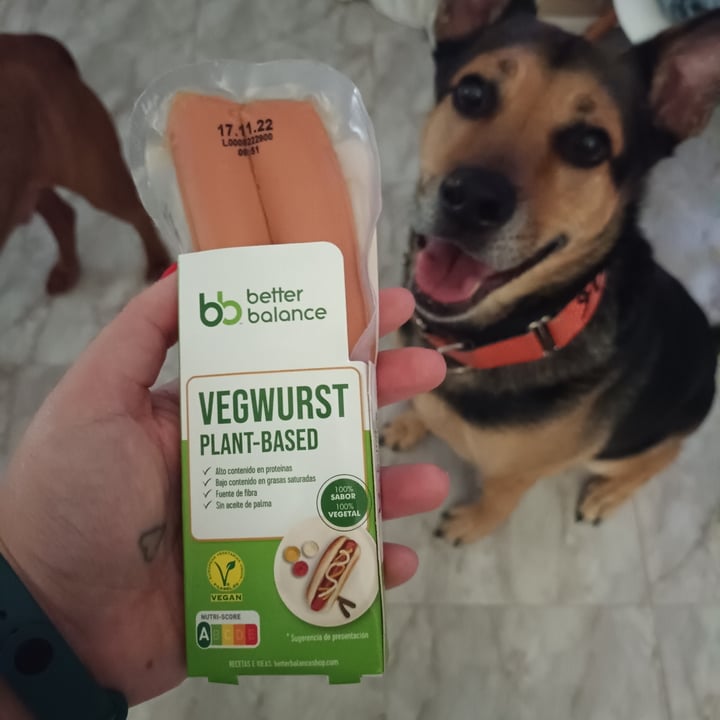 review photo of better balance Vegwurst plant based shared by @mariona on 12 Oct 2022 - review