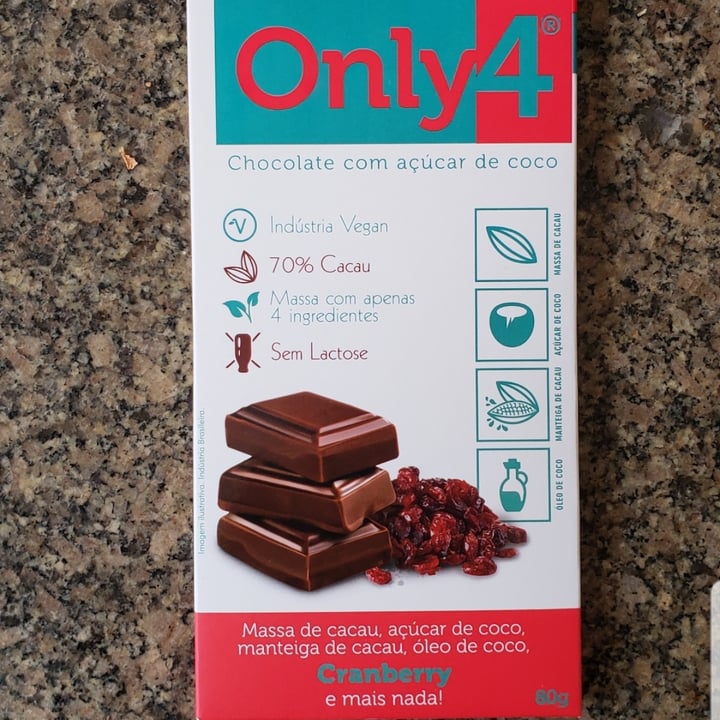 photo of Only4 Only4 Cranberry - 80g shared by @cleide on  24 Aug 2021 - review