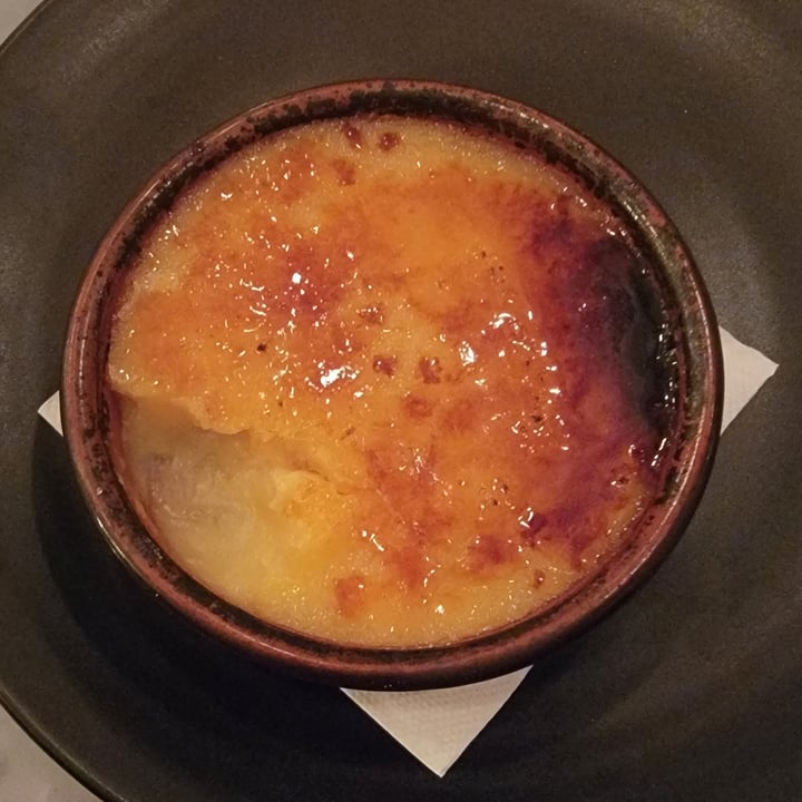 photo of LOV Restaurant Crème brûlée shared by @govegan84 on  11 Nov 2021 - review