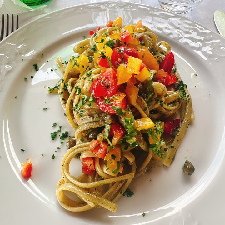 photo of Lido - Scrajo Mare linguine al phytoplankton shared by @monica on  05 Sep 2022 - review