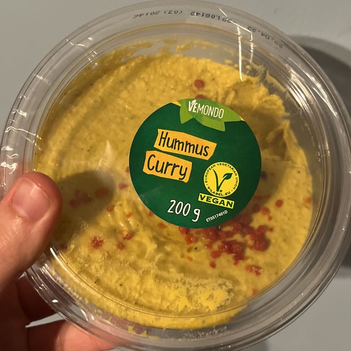 photo of Vemondo Hummus Curry shared by @amolevacche on  04 Apr 2022 - review