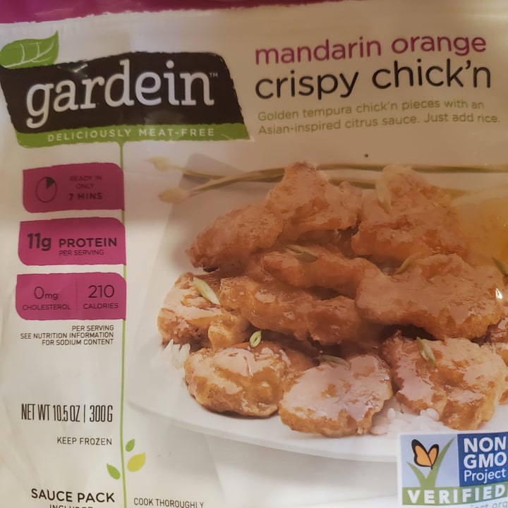 photo of Gardein Mandarin Orange Crispy Chick’n shared by @jfp420 on  17 Aug 2021 - review