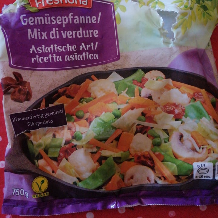 photo of Freshona Mix di verdure ricetta Asiatica shared by @affiliazen on  21 Sep 2022 - review